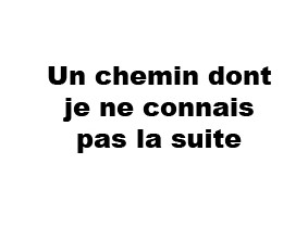 un chemin